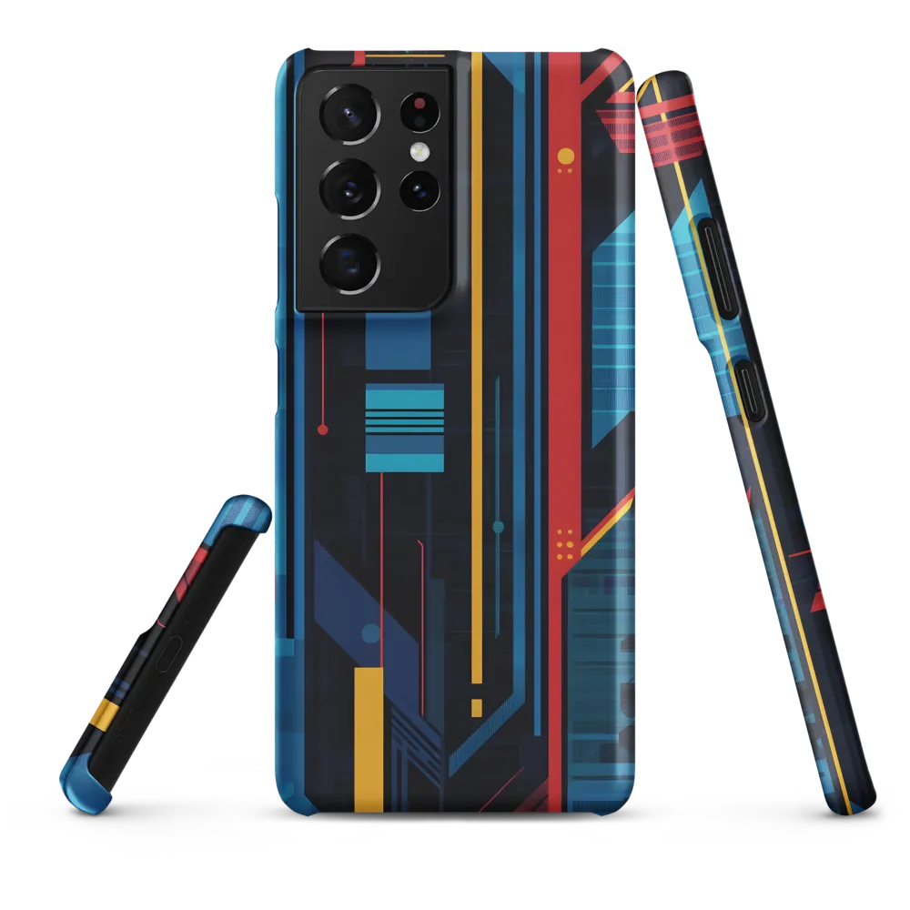 Symphony of Lines | Phone Case |  S21 Ultra | Snap Case | Matte