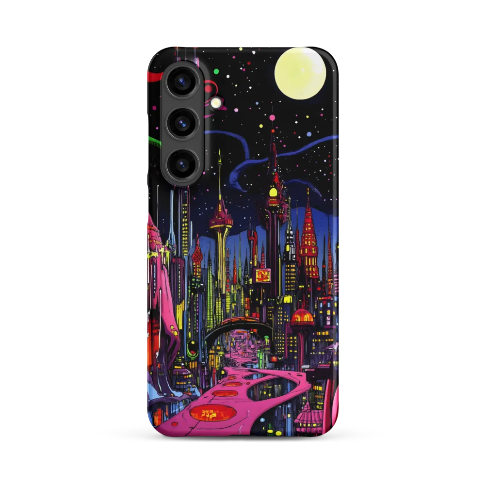 Neon Dreams of a Futuristic City