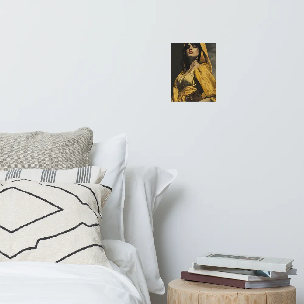 Veiled Confidence | Poster | 8″×10″