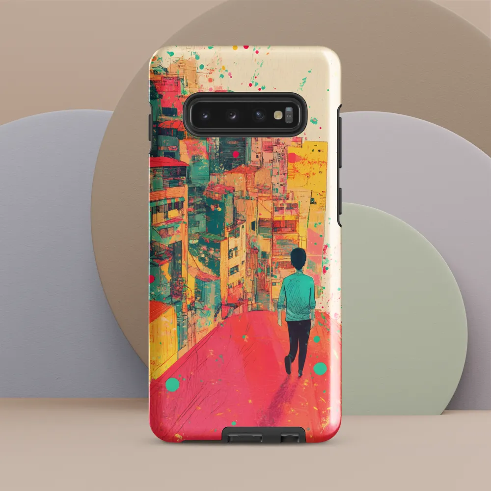 Urban Dreams: A Journey Through Color | Phone Case |  S10 Plus | Tough Case | Glossy