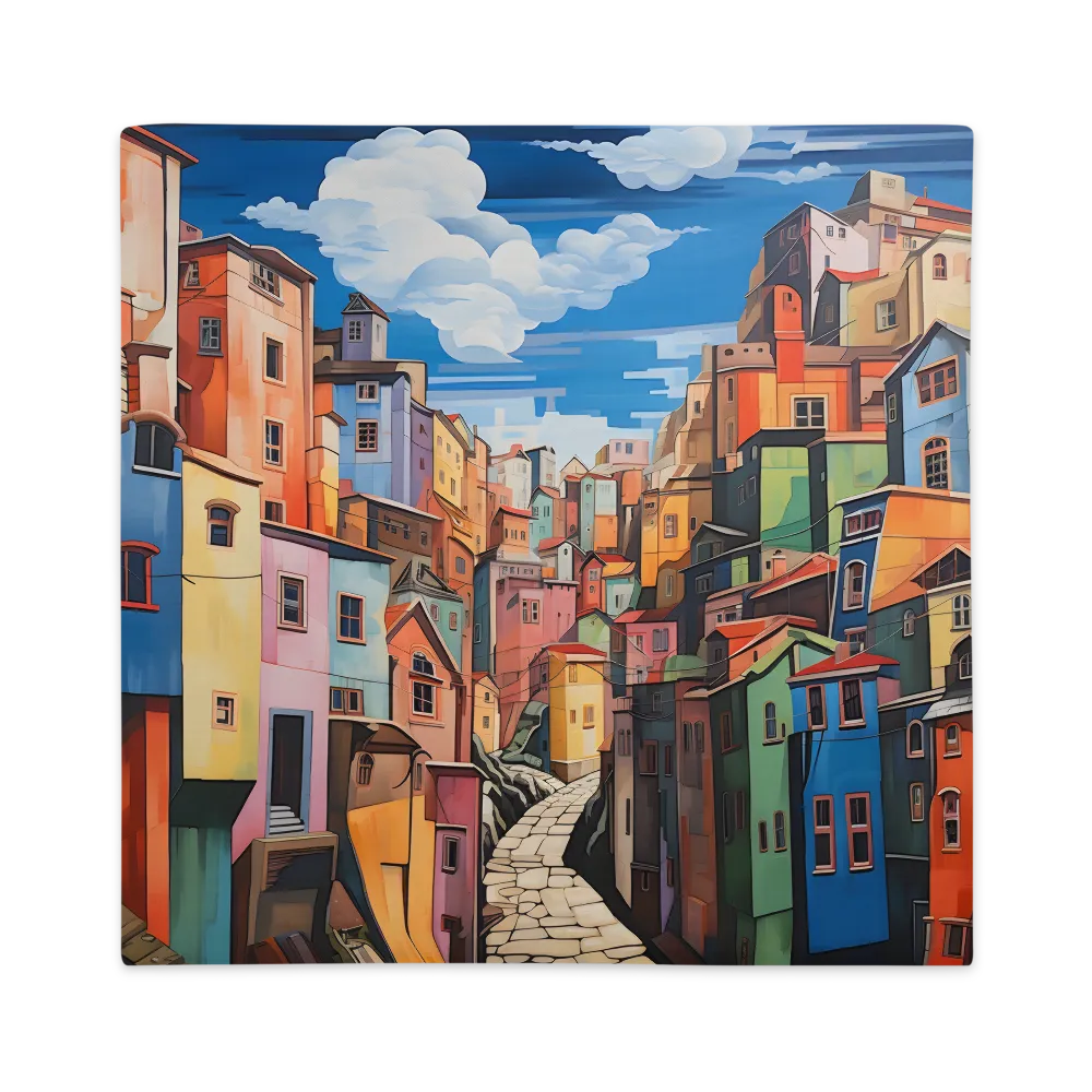 Whimsical Heights: A Vibrant Cityscape