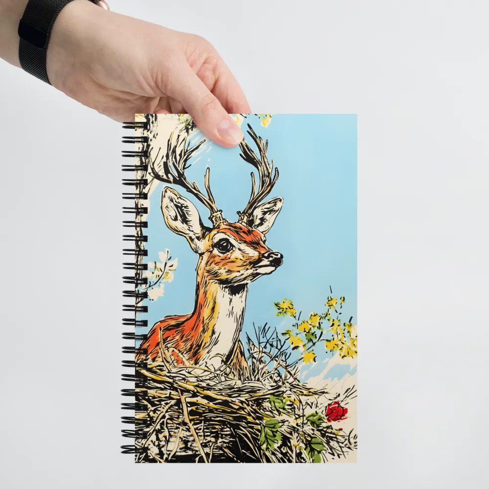 Nestled Majesty | Spiral Notebook