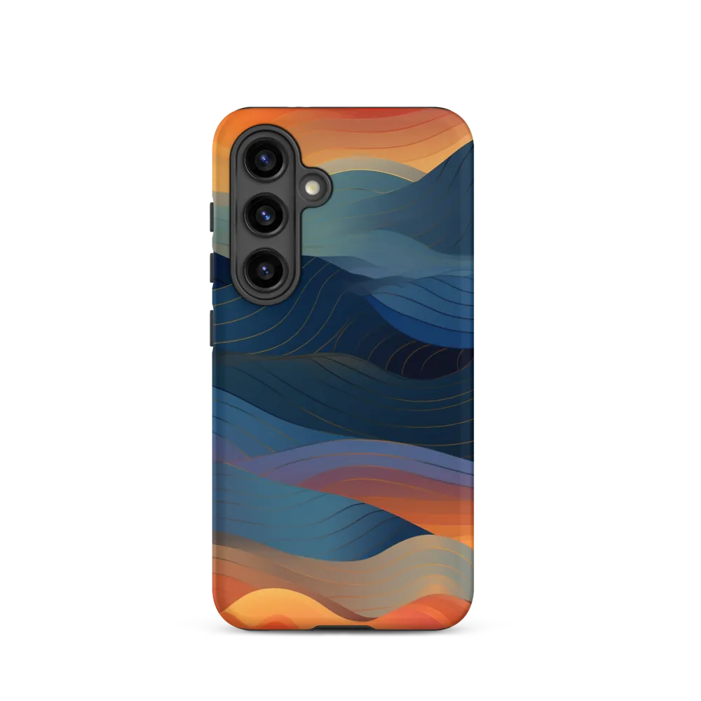 Harmonious Waves at Dusk