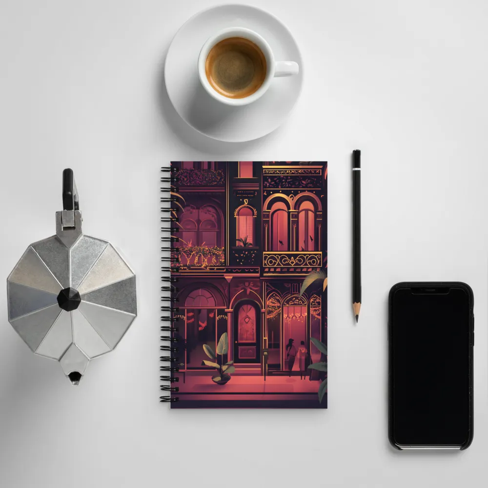 Whispers of the City | Spiral Notebook