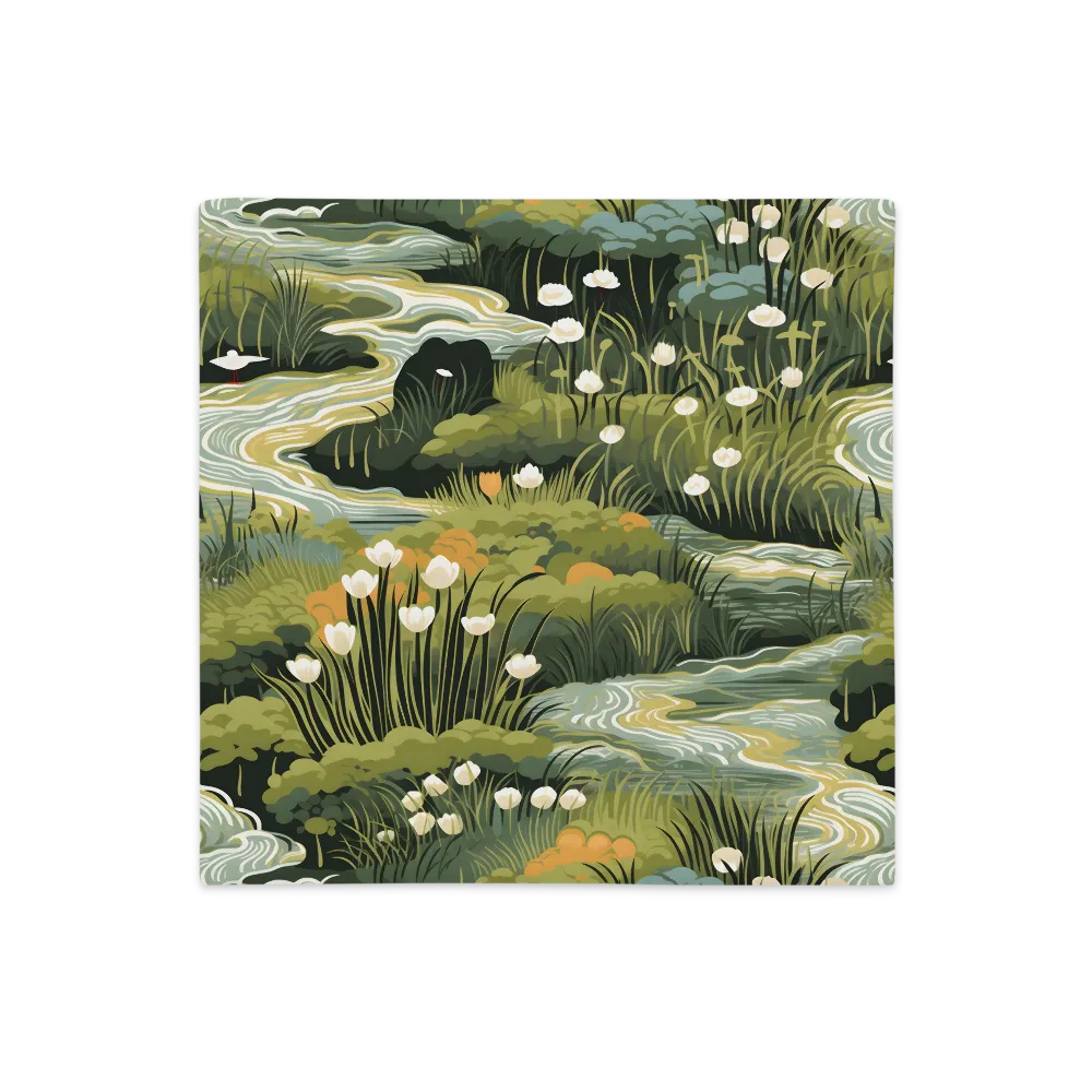 Harmony in Nature | Pillow Case | 18″×18″