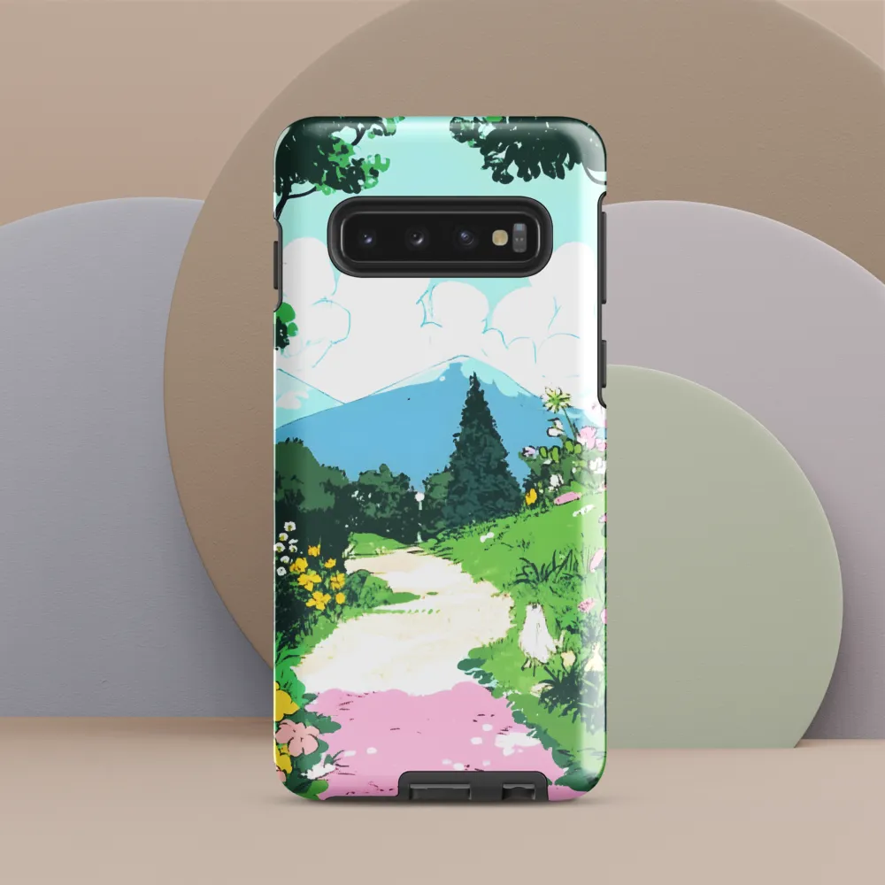 A Serene Journey Through Nature | Phone Case |  S10 | Tough Case | Glossy