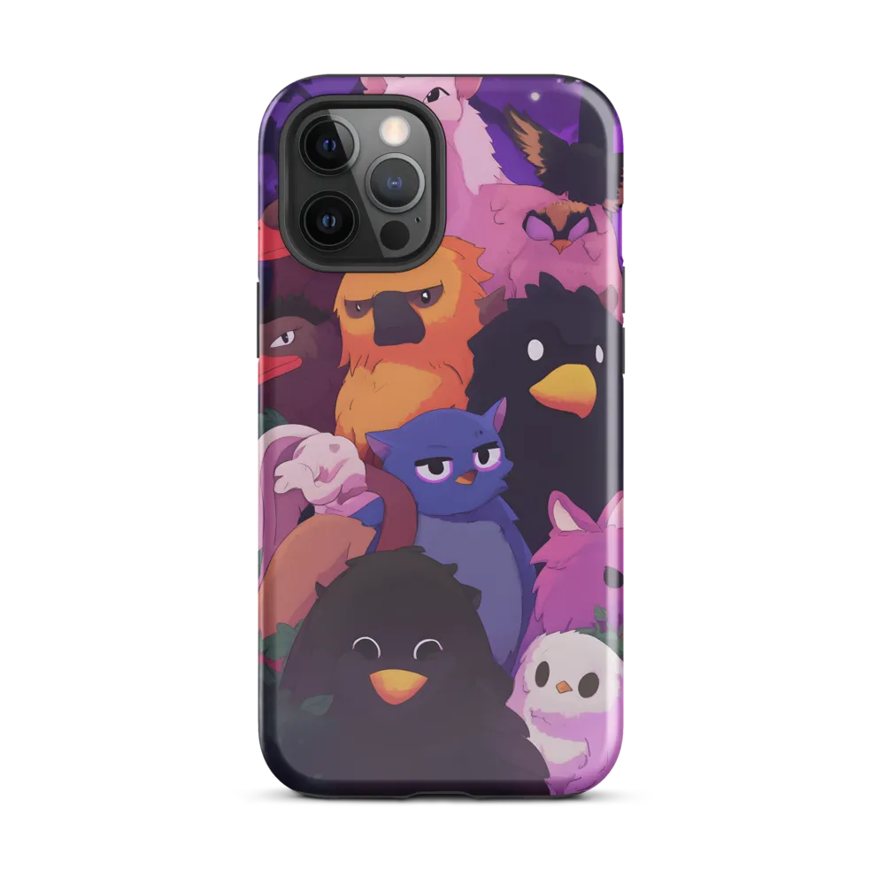 Whimsical Avian Gathering