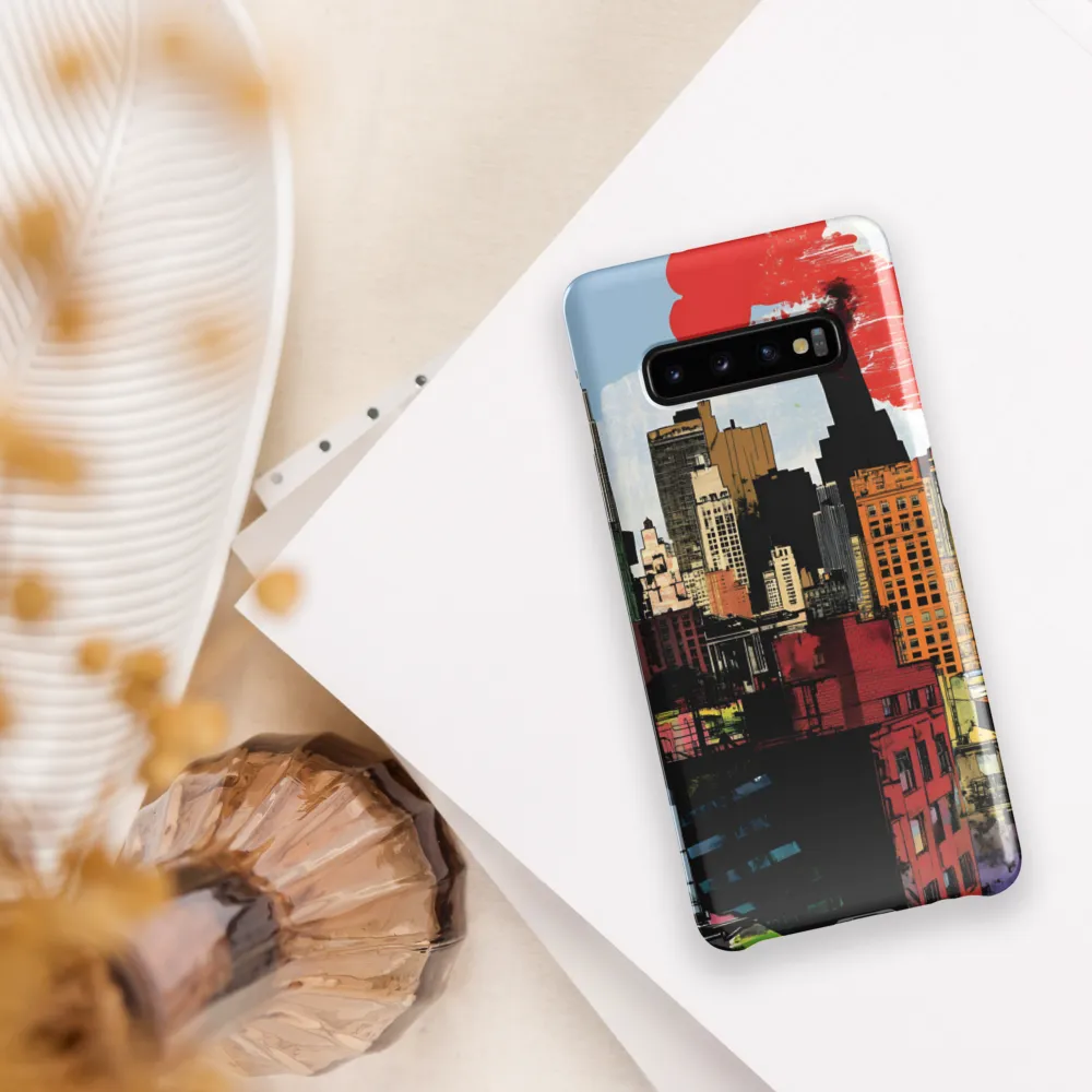 City Pulse: Urban Vibrance | Phone Case |  S10 Plus | Snap Case | Glossy