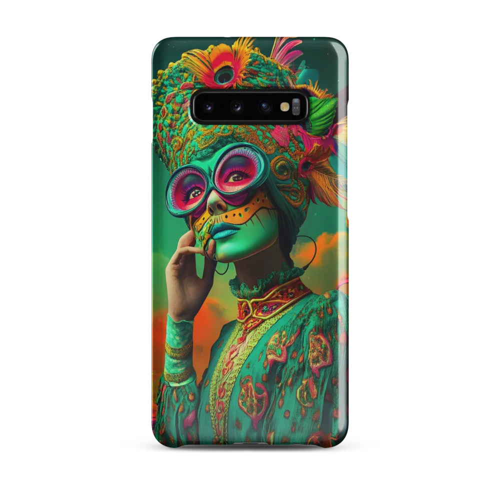 A Celebration of Color and Fantasy | Phone Case |  S10 Plus | Snap Case | Glossy