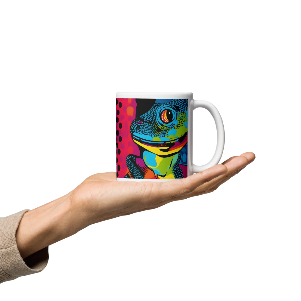 Colorful Encounters: The Playful Geckos | Mugs | Multiple Sizes & Colors