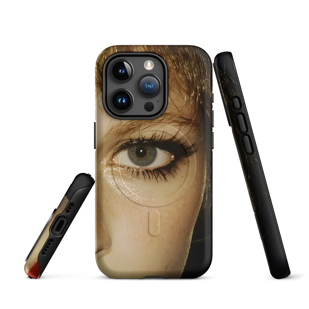 Gaze of Allure | Phone Case |  15 Pro | MagSafe® Tough Case | Matte