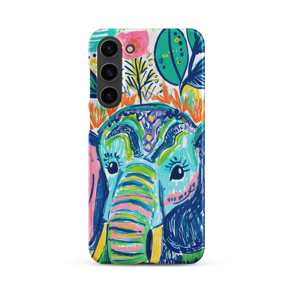 Whimsical Elephant Portrait