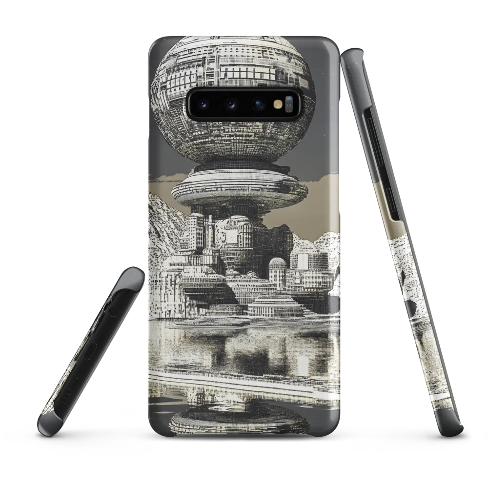 Reflections of a Futuristic Dreamscape | Phone Case |  S10 Plus | Snap Case | Matte