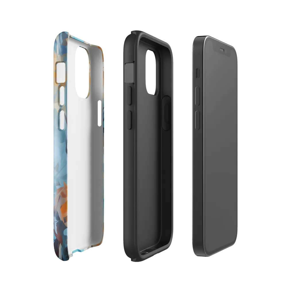 Whispers of Serenity | Phone Case |  12 mini | Tough Case | Glossy