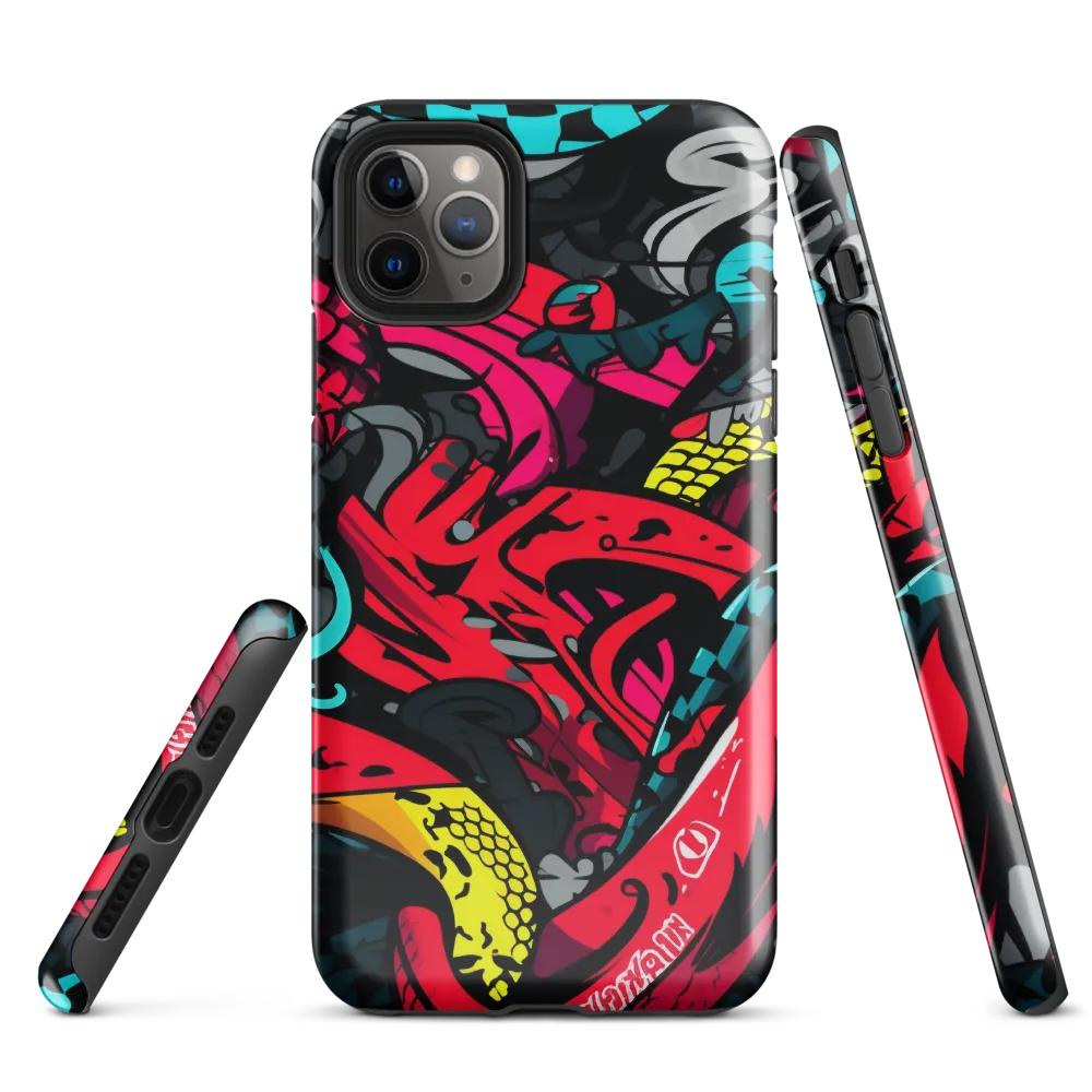 Chaos of Serpents | Phone Case |  11 Pro Max | Tough Case | Glossy