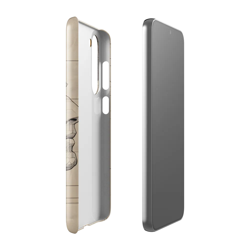 Geometric Reverie | Phone Case |  S23 Plus | Snap Case | Glossy