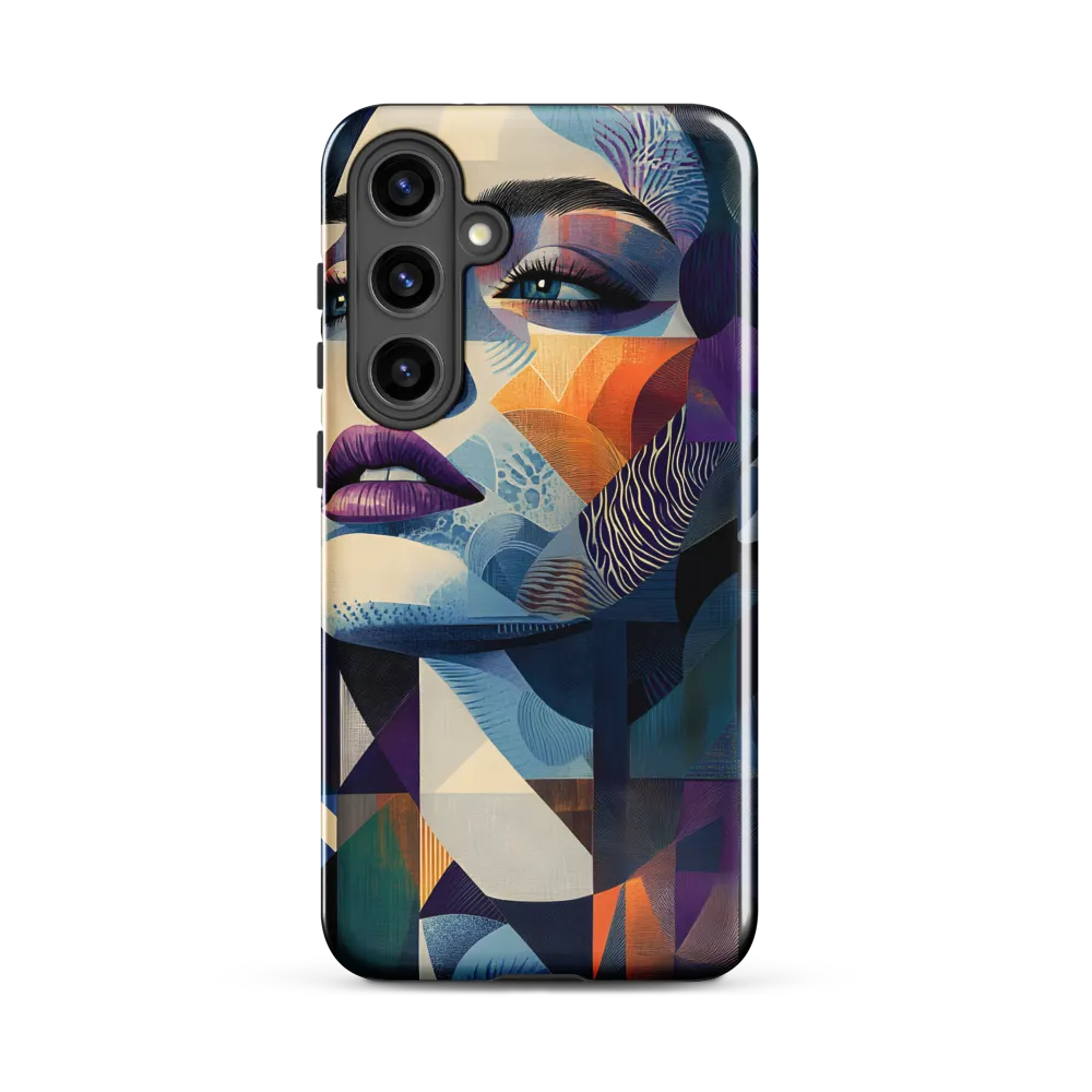 Fragmented Mystery: A Modern Portrait