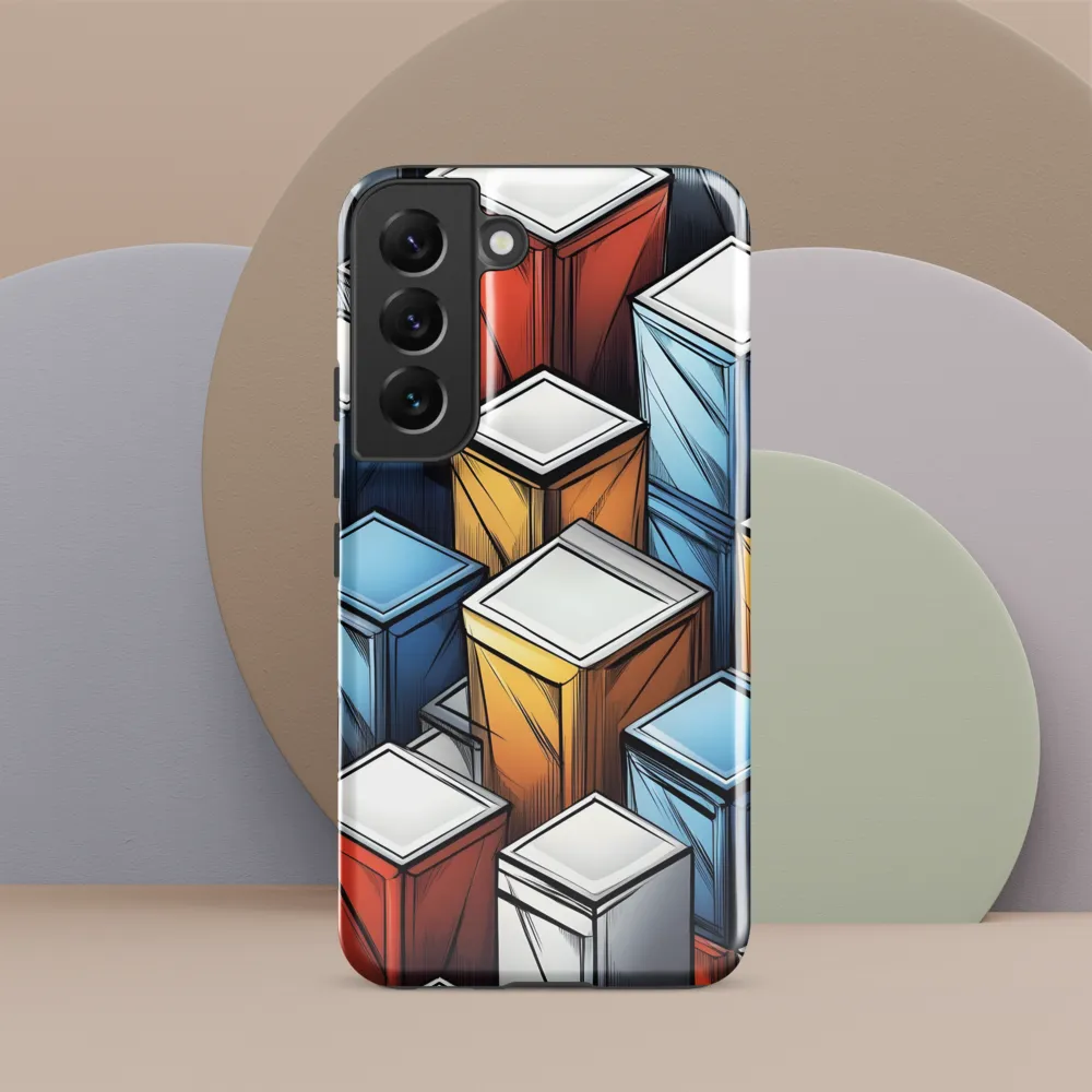 Geometry of Colorful Containers