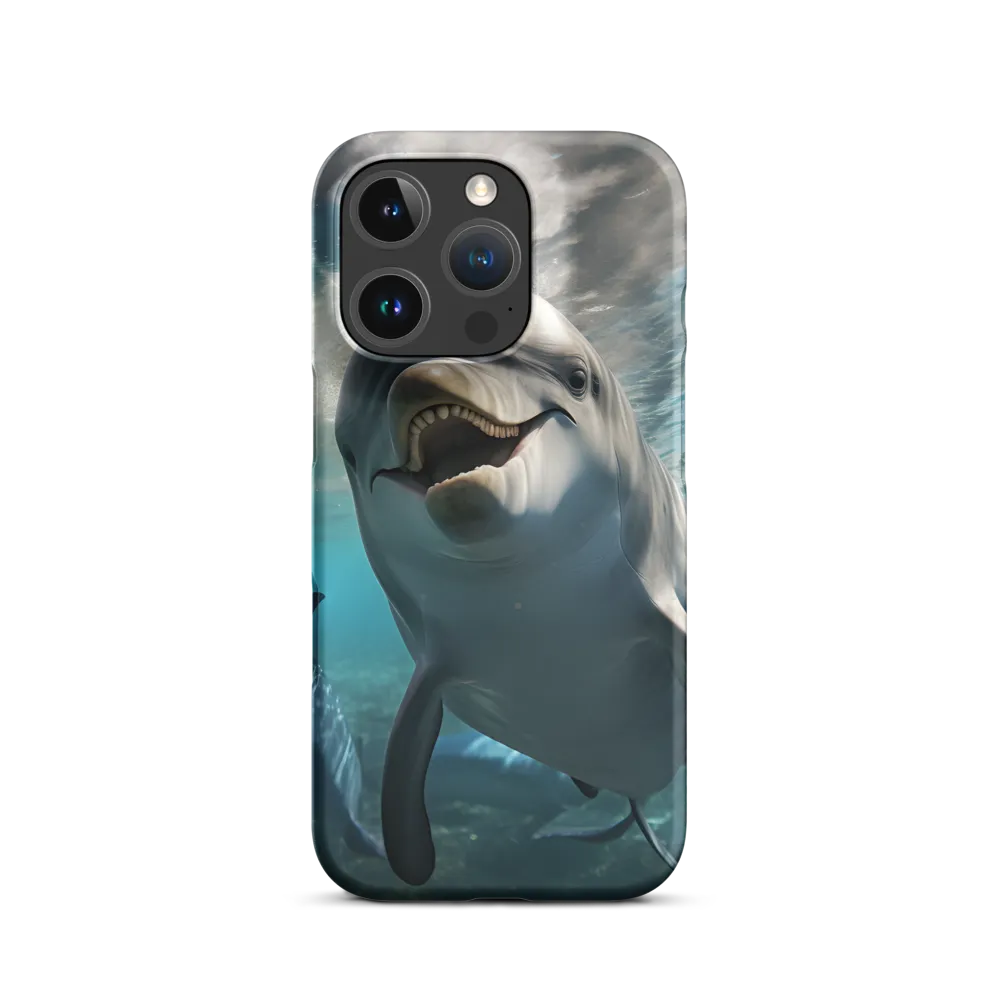 Beneath the Waves: A Dolphin's Dance