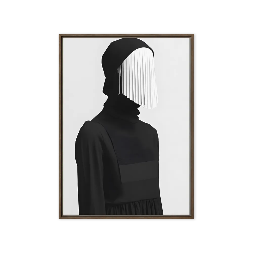 Veil of Mystery | Canvas with Brown Frame | 20″×28″
