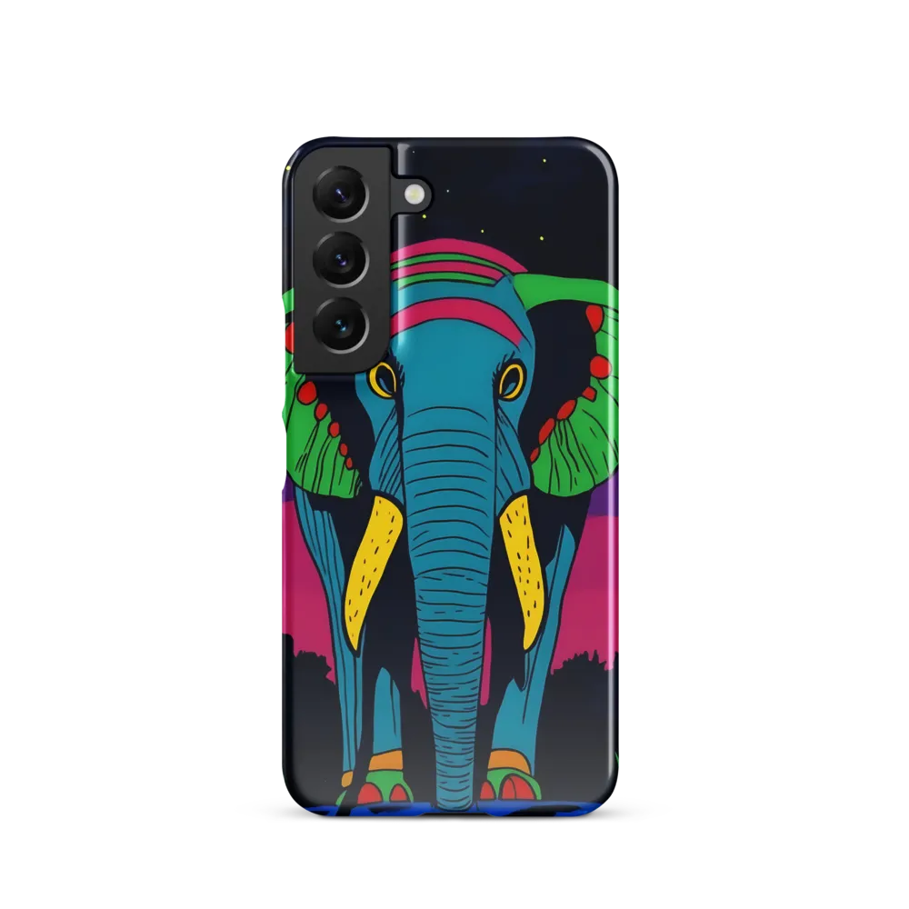 Whimsical Majesty: The Vibrant Elephant