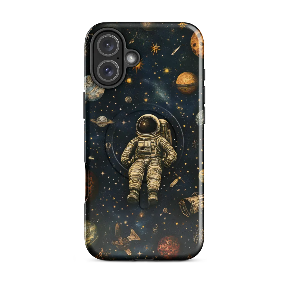 Cosmic Voyage: An Astronaut's Solitude