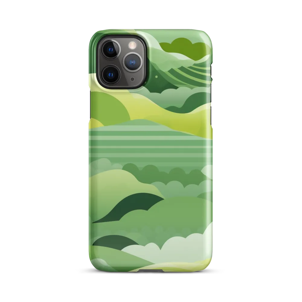 Tranquility in Green Waves