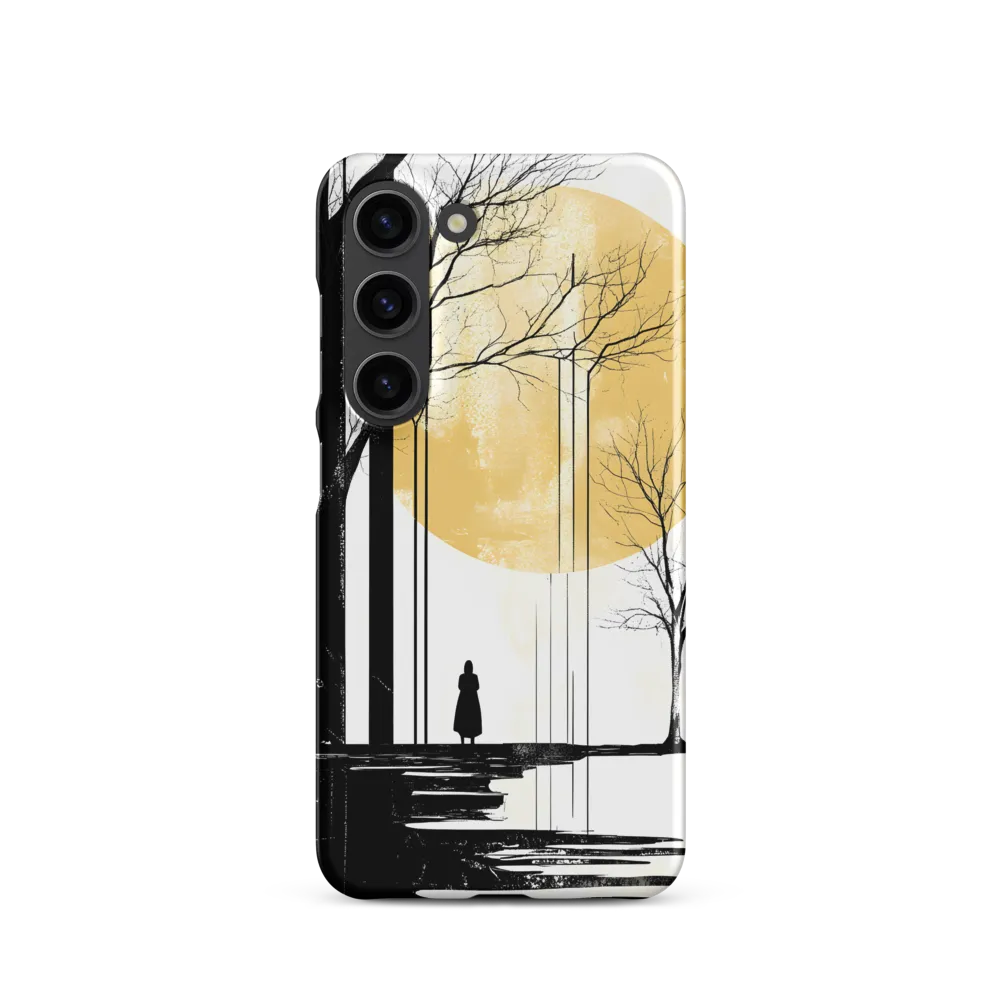 Solitude Under the Yellow Sun | Phone Case |  S23 | Snap Case | Matte