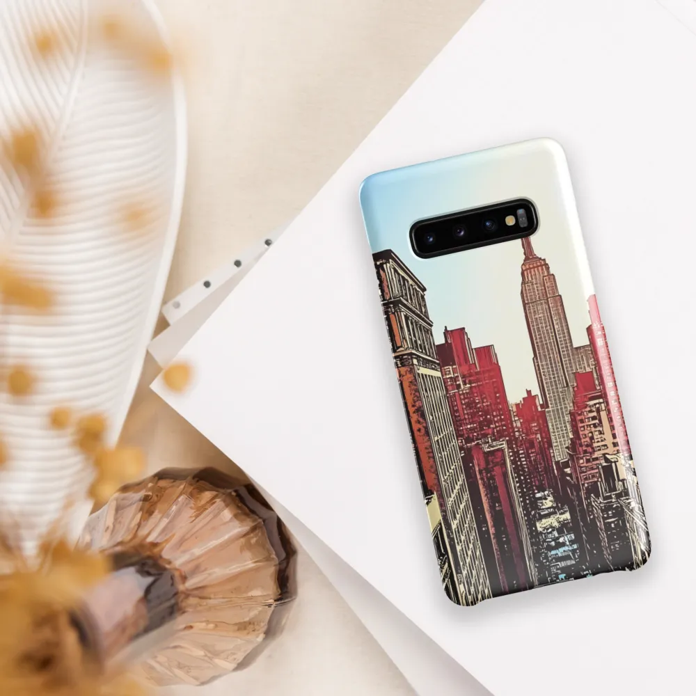 Urban Symphony: A Tribute to the Skyline | Phone Case |  S10 Plus | Snap Case | Glossy