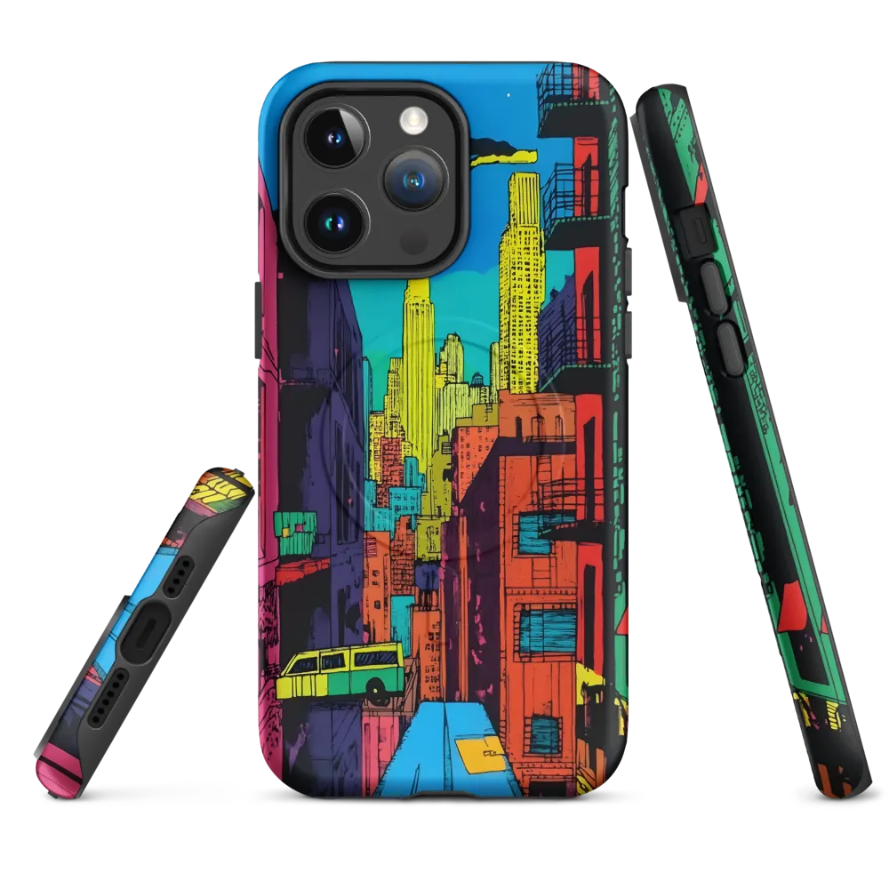 Urban Vibrance: A Pop Art Cityscape