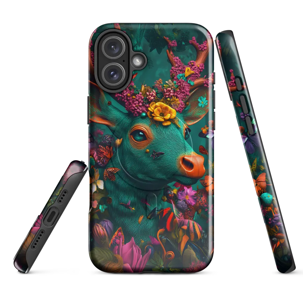 Whimsical Blossoms of the Enchanted Forest | Phone Case |  16 Plus | MagSafe® Tough Case | Glossy