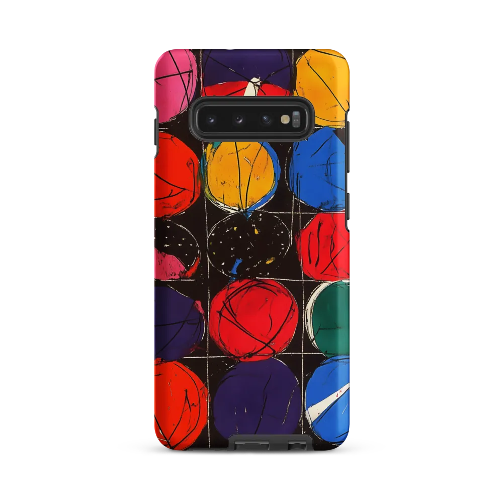 Colorful Circles in Abstract Harmony