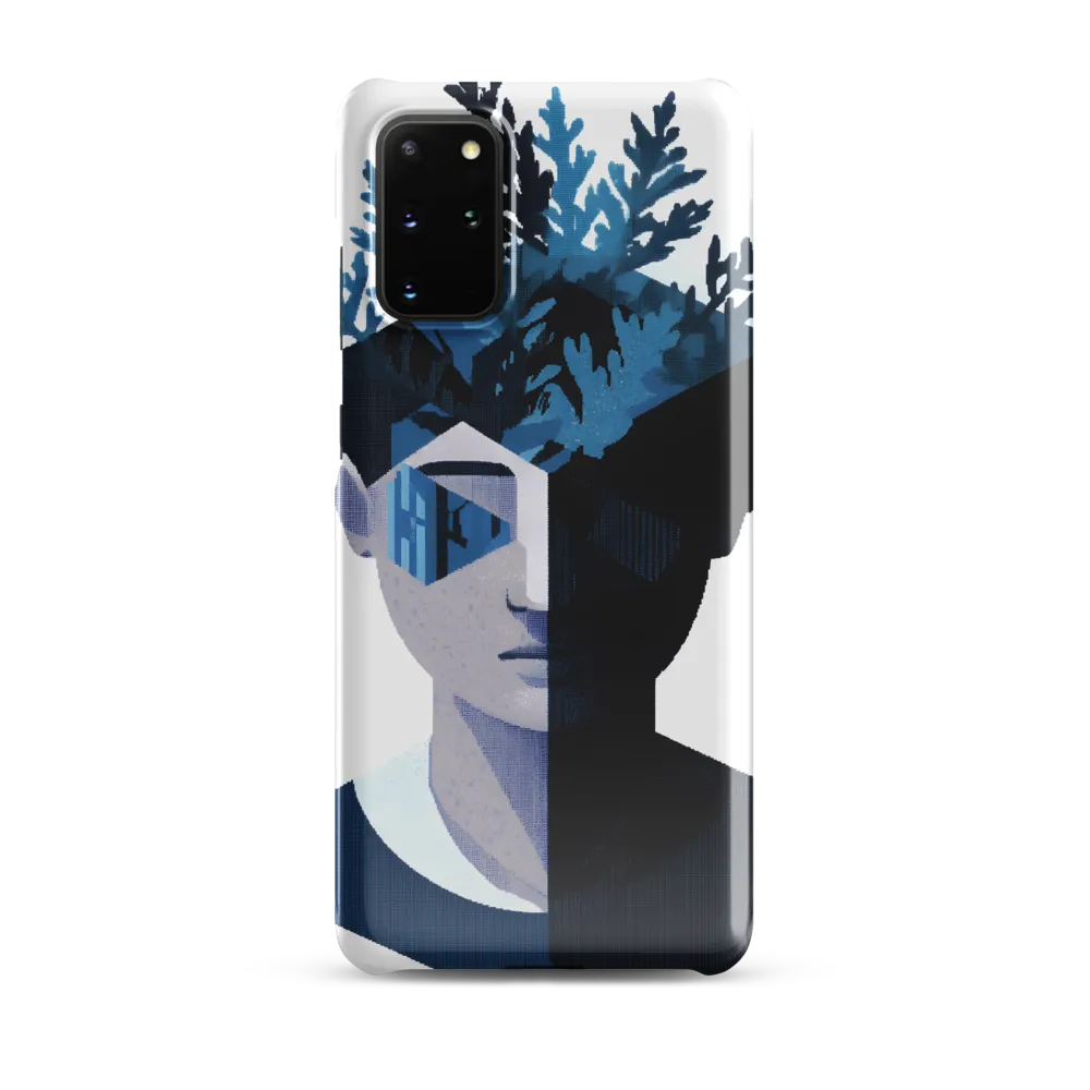 Nature's Reflection in a Surreal Portrait