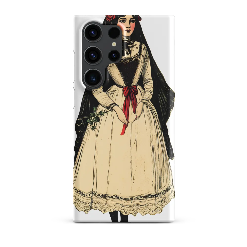 Elegance in Tradition: A Folk Portrait