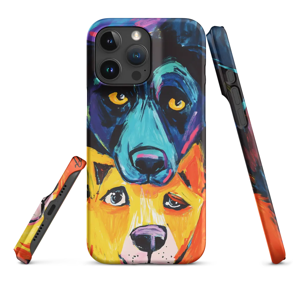 Vibrant Companions: An Expression of Canine Spirit
