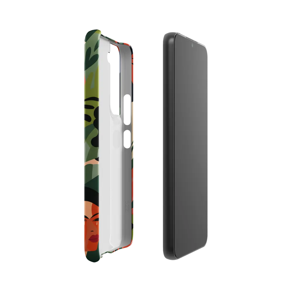 Harmony of Nature and Femininity | Phone Case |  S22 | Snap Case | Matte