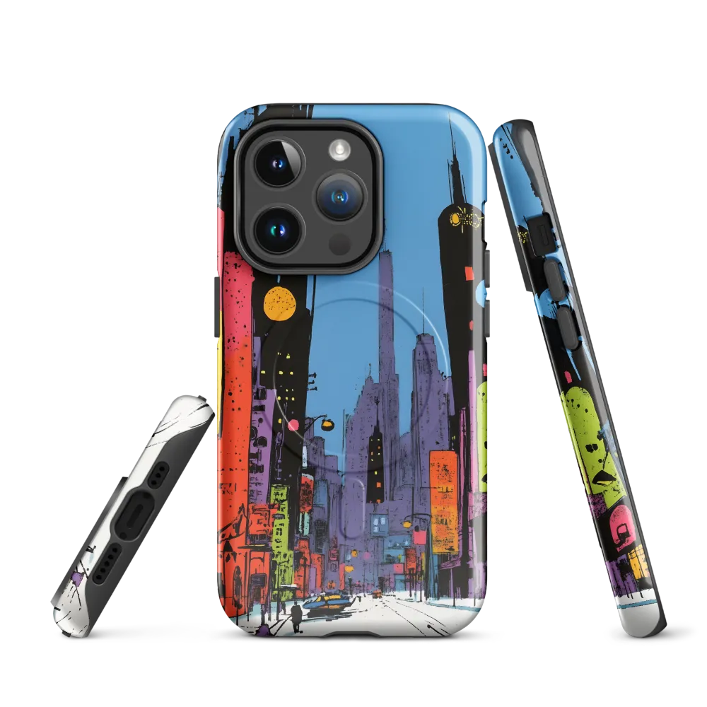 Neon City Dreams | Phone Case |  14 Pro | MagSafe® Tough Case | Glossy
