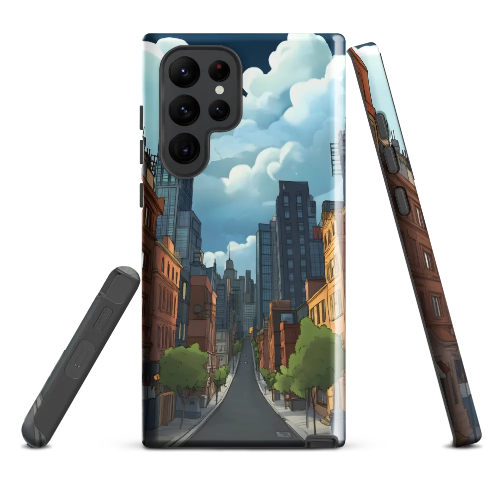 Urban Serenity: A Digital Cityscape