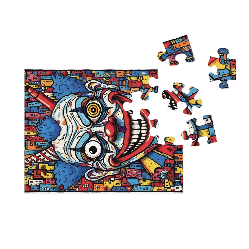 Carnival Menace 
 Jigsaw Puzzle in Tin Box