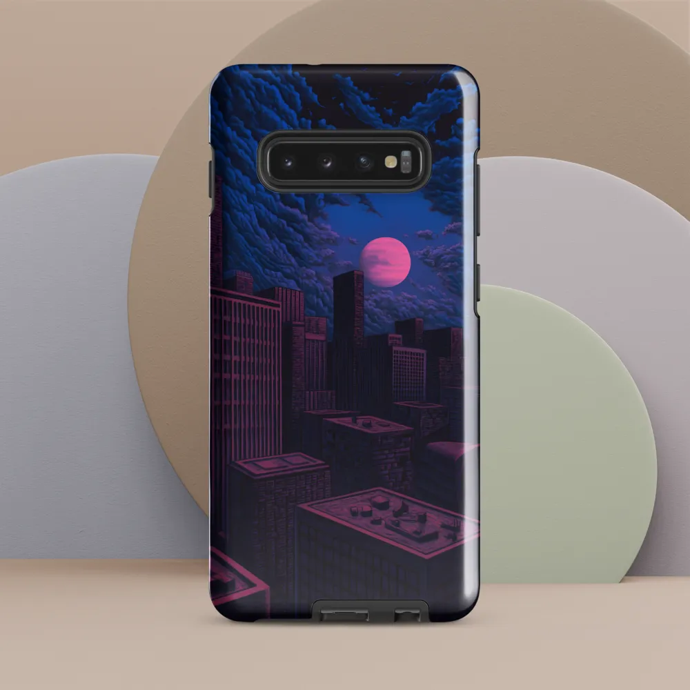 Moonlit Urban Dreams | Phone Case |  S10 Plus | Tough Case | Glossy