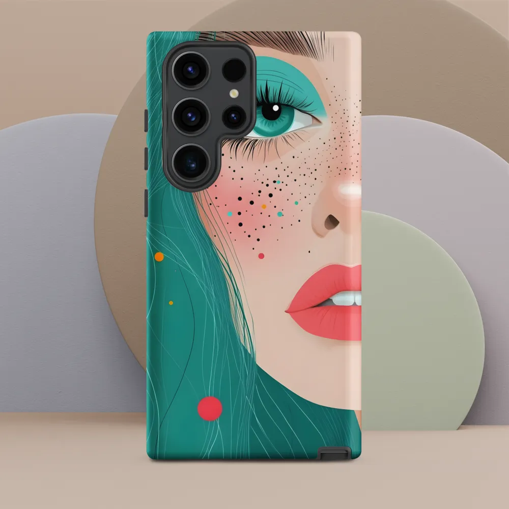 A Playful Portrait: Turquoise Temptation