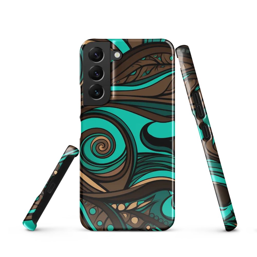 Fluctuating Currents | Phone Case |  S22 | Snap Case | Glossy