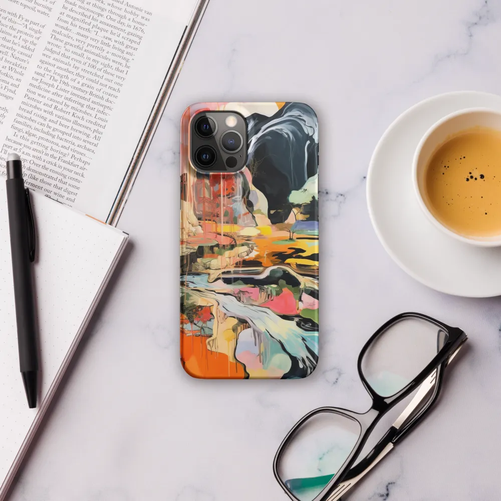 Ethereal Landscapes: A Symphony of Color | Phone Case |  12 Pro Max | Snap Case | Matte