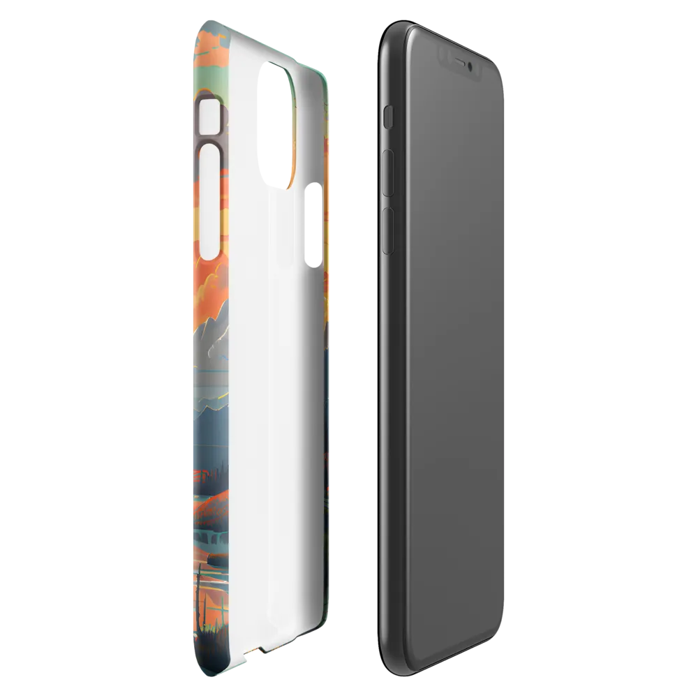 Serenity at Dusk | Phone Case |  11 Pro Max | Snap Case | Glossy