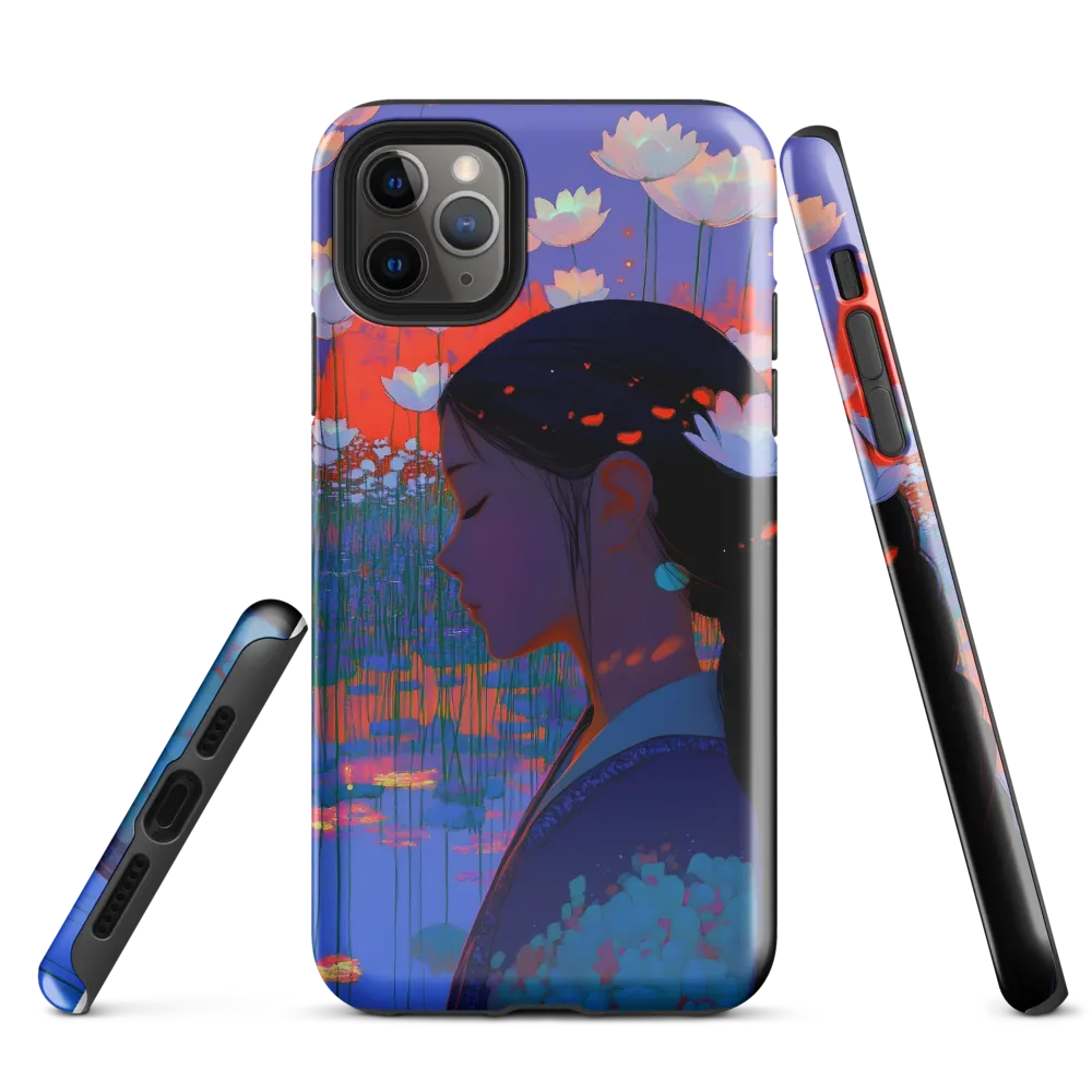 Serenity In Bloom | Phone Case |  11 Pro Max | Tough Case | Glossy