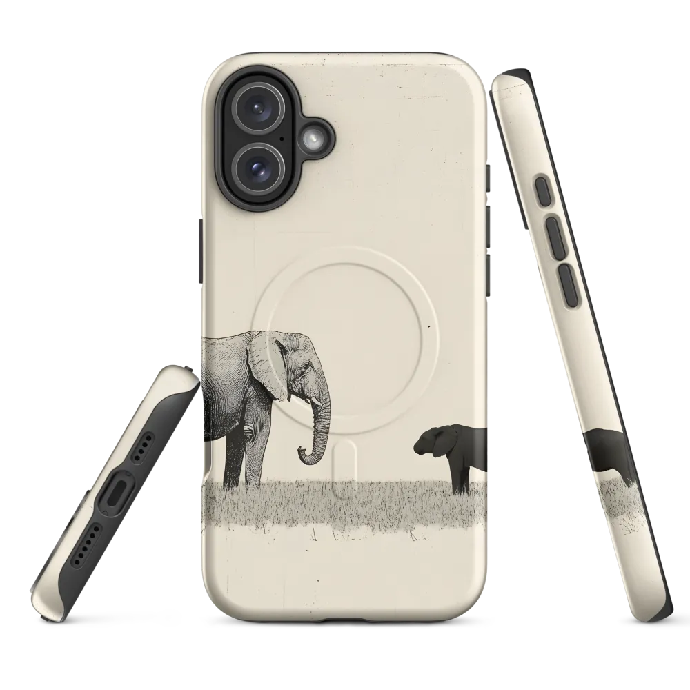 Contrasting Companions | Phone Case |  16 Plus | MagSafe® Tough Case | Matte
