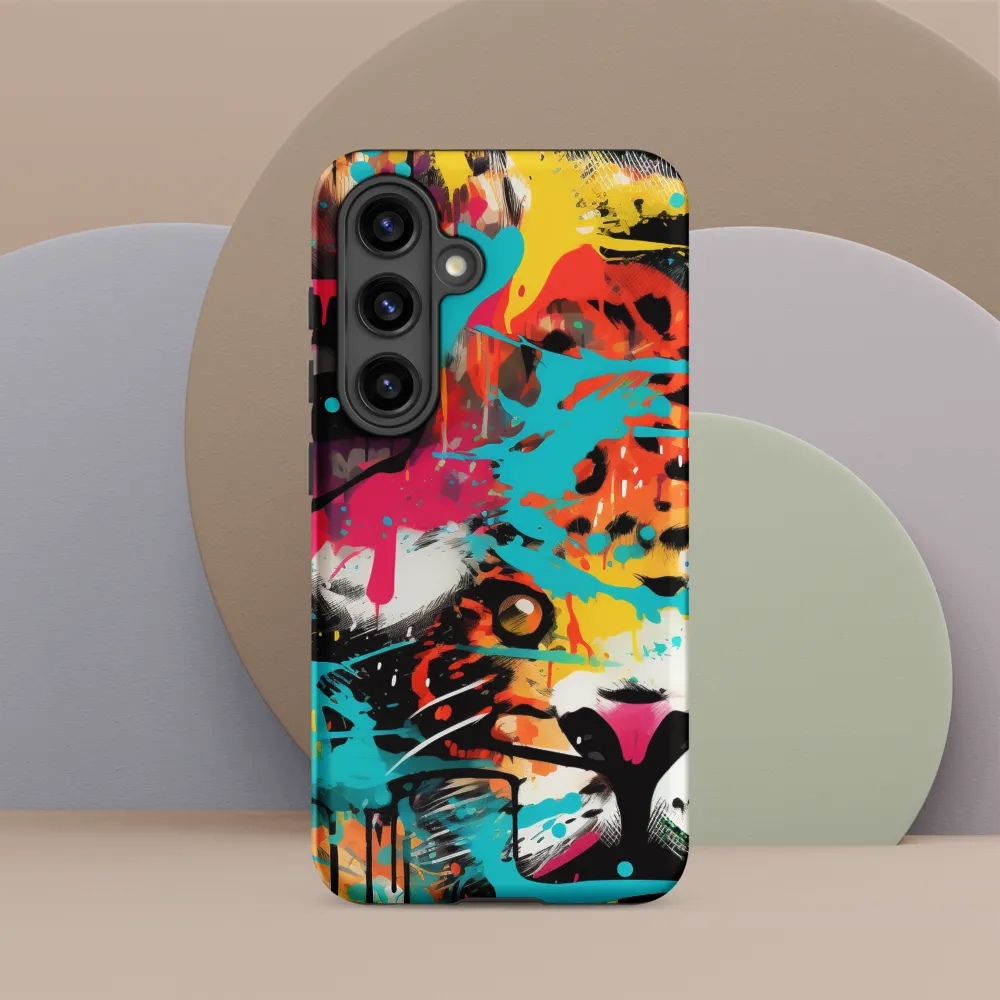 Fierce Fusion: Tiger and Lion in Graffiti