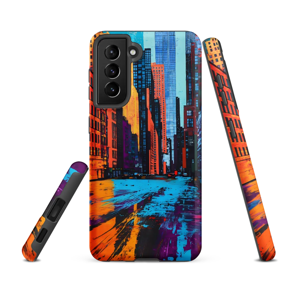 Vibrant Urban Horizons | Phone Case |  S21 FE | Tough Case | Matte