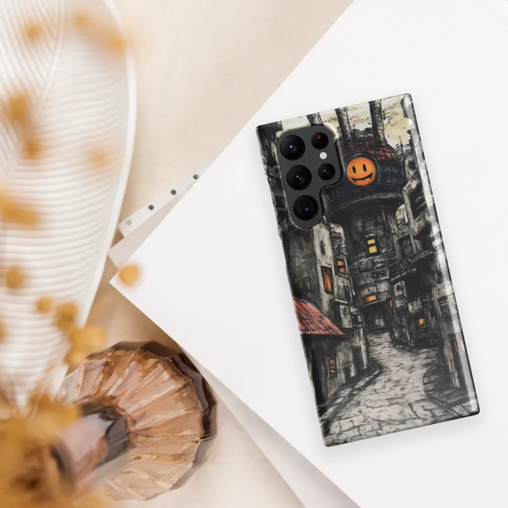 The Smiling Overlord of the Dystopian City | Phone Case |  S22 Ultra | Snap Case | Glossy