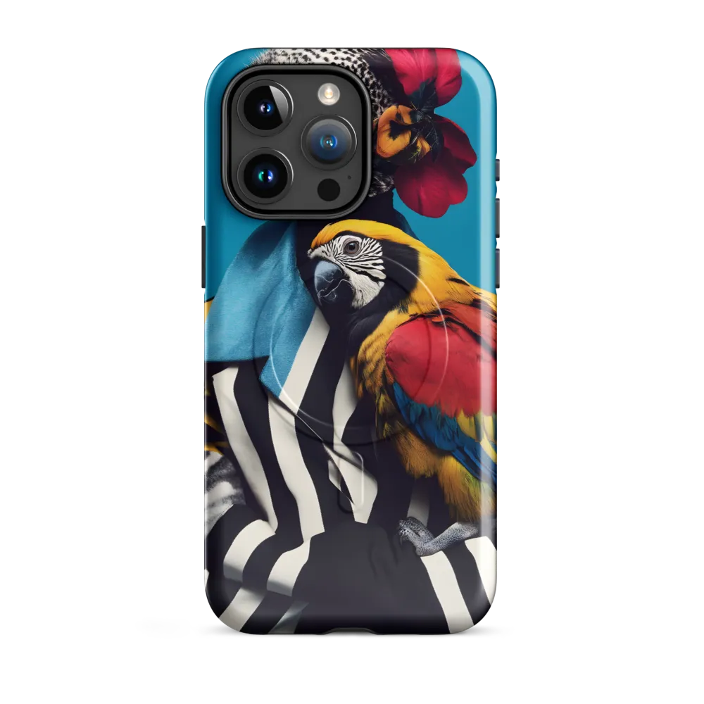 Vibrant Fusion of Flora and Fauna